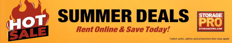 Image showing promotional deals at self storage facility StoragePRO Self Storage of Carmel, 9640 Carmel Valley Rd, Carmel, CA, 93923