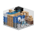 medium storage units size guide image for Airport Mini Storage of Martha's Vineyard, 14 North Line Road, Edgartown, MA, 02539