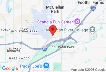 Map image of StoragePRO Self Storage of North Highlands, 4250 Roseville Road, North Highlands, CA, 95660 location