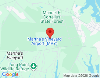 Map image of Airport Mini Storage of Martha's Vineyard, 14 North Line Road, Edgartown, MA, 02539 location
