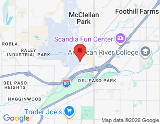 Map image of StoragePRO Self Storage of North Highlands, 4250 Roseville Road, North Highlands, CA, 95660 location