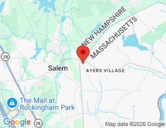 Map image of All American Self Storage - Methuen, 255 Hampstead Street, Methuen, MA, 01844 location