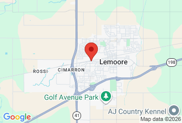 Map image of Lemoore Mini Storage, 1180 W D St, Lemoore, CA, 93245 location