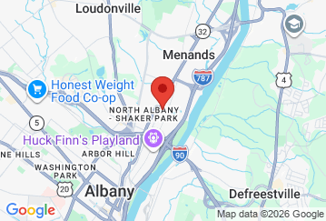 Map image of Albany Menands Self Storage, 1 Broadway, Albany, NY, 12204 location