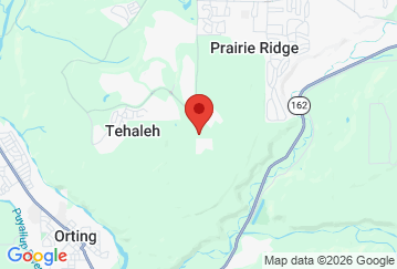 Map image of Self Storage At Tehaleh, 15125 198th Ave E, Bonney Lake, WA, 98391 location