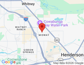 Map image of Stuff Ur Storage, 651 Eastgate Rd, Henderson, NV, 89011 location