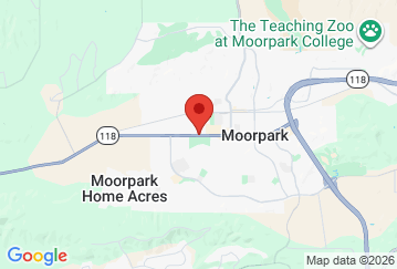 Map image of A to Z Self Storage, 5060 Goldman Ave, Moorpark, CA, 93021 location