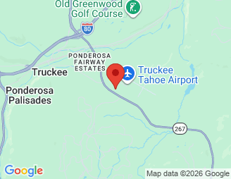 Map image of Airport Self-Storage, 11999 State Route 267, Truckee, CA, 96161 location