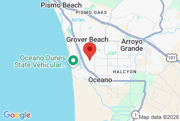 Map image of Fort Locks Self Storage, 1088 Huston Street, Grover Beach, CA, 93433 location
