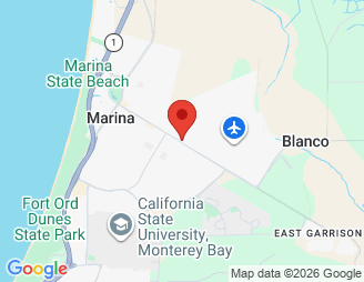 Map image of Marina U-Store Self Storage, 475 Reservation Road, Marina, CA, 93933 location